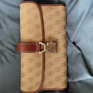 Dooney & Bourke Bifold Wallet Trimmed with Leather